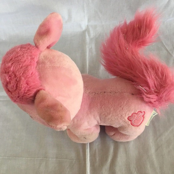 Build A Bear BABW Disney Palace Pet Aurora Pink Cat Princess Sleeping Beauty Toy - Picture 12 of 12